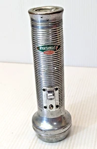Rayovac Sportsman Flashlight Vintage Silver - 'D' Batteries (not included) 7" - Picture 1 of 7