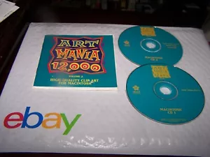 Art Mania 12000 Volume 2 - Clip Art, Raster and Photo Images P\N 05AFM-01 and 02 - Picture 1 of 2