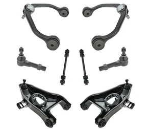 Front Upper & Lower Control Arm Sway Bar Link Tie Rod Coil Spring Suspension 2WD - Picture 1 of 1