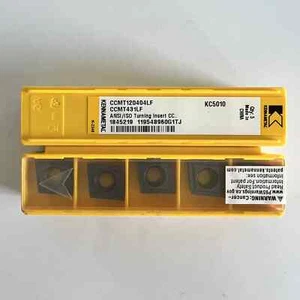 KENNAMETEL / CCMT120404LF KC5010 / Original carbide blade 10 Pcs - Picture 1 of 4