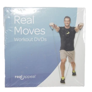 Real Moves Workout DVDs 6-Disc Set 2015 Appeal Exercise Cardio Fitness ** New - Picture 1 of 6