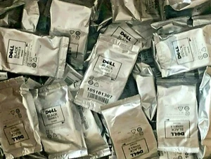 Genuine DELL Inks - SINGLES, SETS, MULTIPACKS, BLACK, COLOUR (INC VAT) LOT - Picture 1 of 39