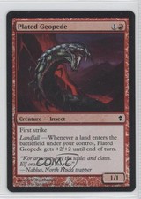 2009 Magic: The Gathering - Zendikar Foil Plated Geopede #141 0b5