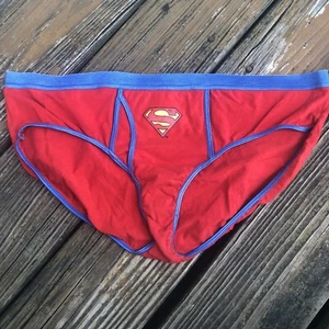 Supergirl Womens Panties Underwear 10 Plus Sz Red Blue DC Comics Super Hero NEW - Picture 1 of 4