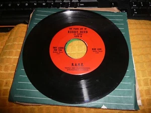 record 45 Bobby Reed Blue Love Bobbies Boogie Are U Kiddin etc on R.A.R.E. - Picture 1 of 3