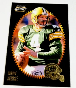 1996 Pinnacle Summit Brett #63 Farve Green Bay Packers Vintage Football Card - Picture 1 of 8