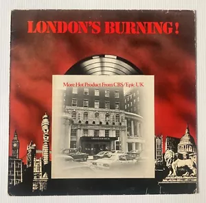 LONDON'S BURNING promotional vinyl LP Clash Judas Priest Vibrators 1977 - Picture 1 of 6