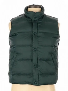 Cabela's Womens Large Hunter Green Down Puffer Vest NWOT inc many pockets   - Picture 1 of 6