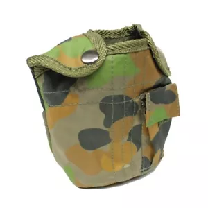 Alice Water Bottle Cover Only Furry Felt Lined Army Style Pouch Auscam Camouflag - Picture 1 of 16