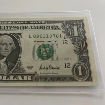 September 3rd 1978 Birthday Anniversary $1 Bill 09031978 Uncirculated Great Gift - Image 1 of 3