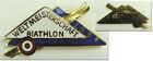 Biathlon DDR Weltmeisterschaft 1967 Teilnehmerabzeichen Olympia 1968 badge pin