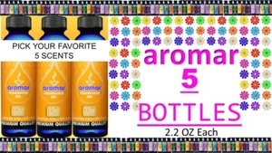 Aromar Essential Oils 4oz 130ml Set of Any 3 fragrances Aromatherapy Burner oil - Picture 1 of 2
