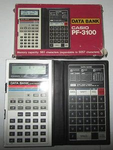 Calcolatrice Agenda Elettronica Data Bank Casio PF 3100 SPESE GRATIS - Imagen 1 de 2