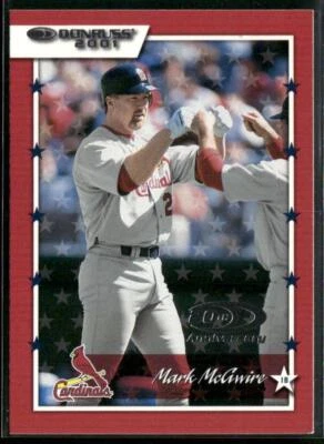 2001 Donruss #15 Mark McGwire - Image 1 of 2