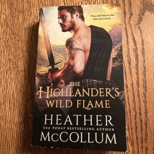 The Highlander’s Wild Flame - mass market paperback McCollum, Heather - Picture 1 of 2