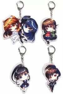 Keychain Mascot Character Single Item Collection Acrylic Keychain Set of 4 - Picture 1 of 5