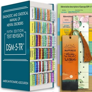 Diagnostic and Statistical Manual of Mental Disorders DSM-5-TR ( Only index tab) - Foto 1 di 2