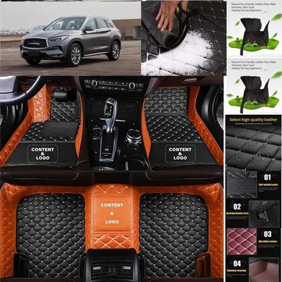 For Infiniti QX56 Car Floor Mats Carpets Cargo Liners Custom All Weather - Изображение 1 из 4