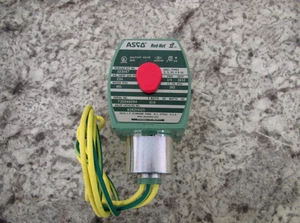 Nueva válvula solenoide de tubo Asco Redhat II 8262H020 2 vías NC 1/4" envío gratuito - Imagen 1 de 4