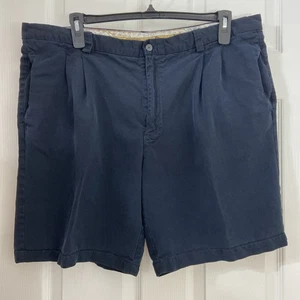 TOMMY BAHAMA Men's Blue Flat Front Shorts SZ 42 - Picture 1 of 4