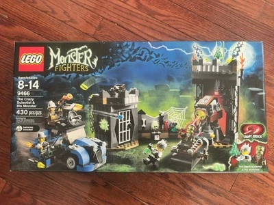 NEW LEGO Monster Fighters The Crazy Scientist & His Monster 9466 , SEALED! - Image 1 of 4