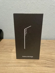 Samsung Galaxy S25 Edge - 512 GB - Titanium Jetblack - (AT&T) - New Sealed - Picture 1 of 2