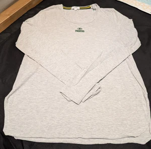 Green Bay Packers Damen WEAR By Erin Andrews Heather Gray Langarm Large - Bild 1 von 8