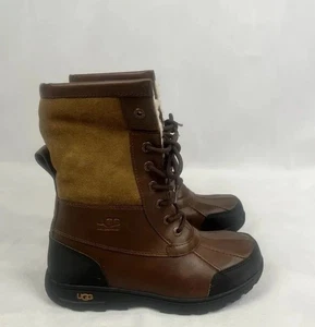 UGG Butte II Boot WATERPROOF INSULATED BROWN US Size 4 - Picture 1 of 9