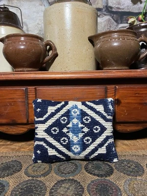 Antiguo Cobertor Almohada Tuck Primitivo Granja Años 1800 AAFA Textil (l5) Foto 1 de 4