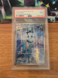 Pokémon Mew En-151 2023 ilustración rara #176 Poliwhirl PSA 9 - Imagen 1 de 1