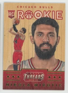 2014-15 Panini Threads Nikola Mirotic RC Chicago Bulls #359 - Picture 1 of 2