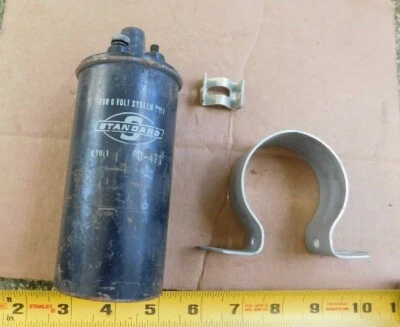 NUEVA BOBINA DE ENCENDIDO ESTÁNDAR PARA AUTOS FORD 1947-55 + CAMIONES LINCOLN MERCURY Foto 1 de 4