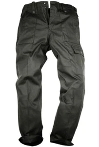 HERREN EINFACHE SCHWARZE SAS KAMPFHOSE 100 % Baumwolle Herren OG Armee NATO Cargohose - Bild 1 von 3