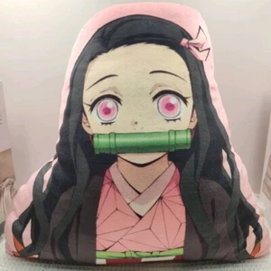Demon slayer Die cut Cushion Kamado Netzuko 42 cm Soft Cusion Anime  ANIPLEX JP - Picture 1 of 20
