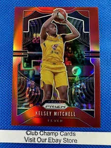 Baloncesto 2020 #87 Kelsey Mitchell Panini Prizm WNBA rojo Prizm 100/275 fiebre - Imagen 1 de 13
