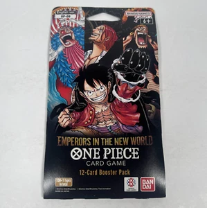 Emperadores en el Nuevo Mundo Booster Pack Juego de Cartas de Una Pieza OP-09 Blister Inglés - Imagen 1 de 8