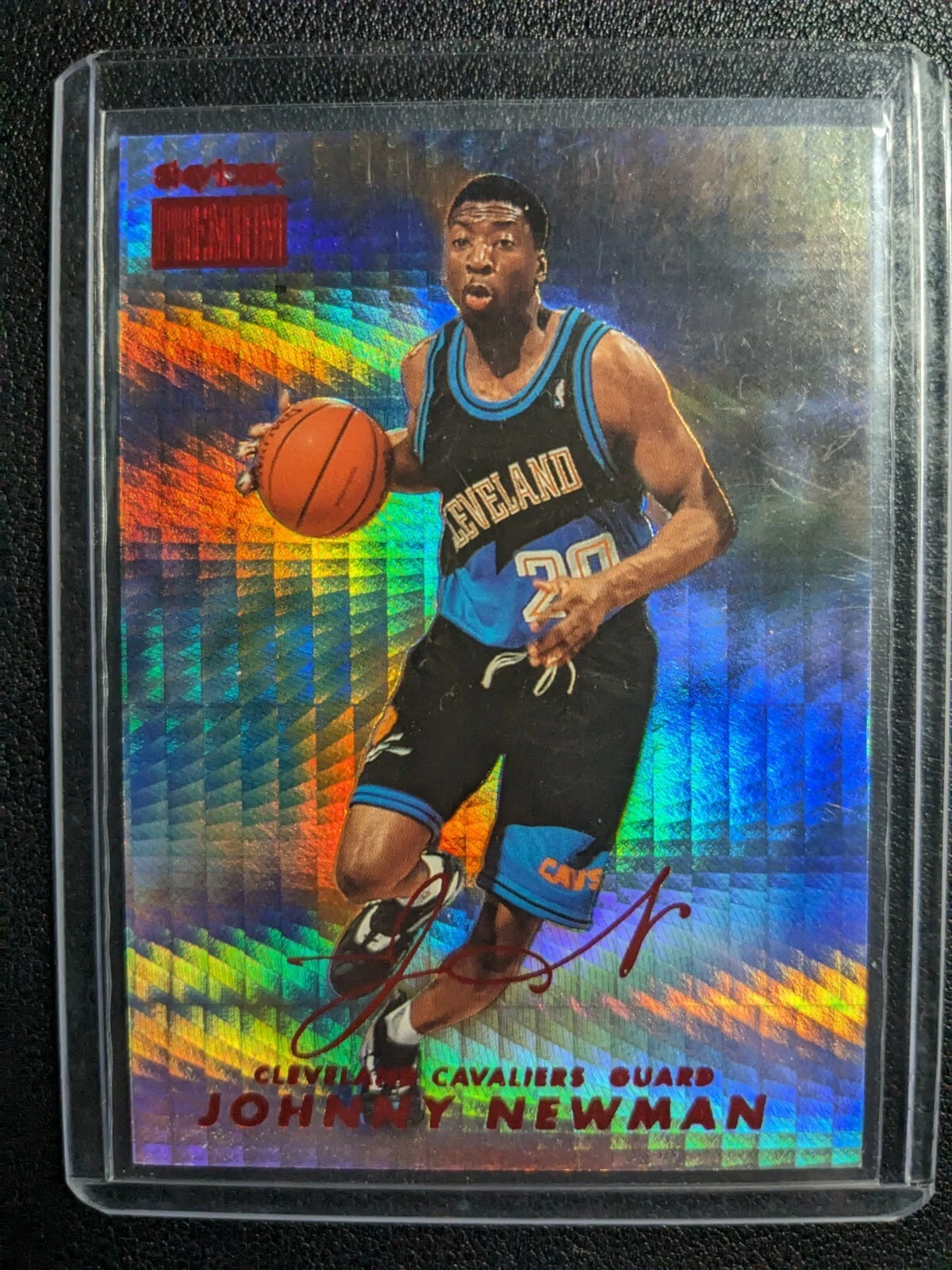 1998-99 SkyBox Premium Star Rubies #173 Johnny Newman 44/50 SUPER RARE!!