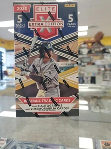 2020 Panini Elite Extra Edition Baseball Sealed Hobby Box! 10 Hits per box! - Picture 1 of 1