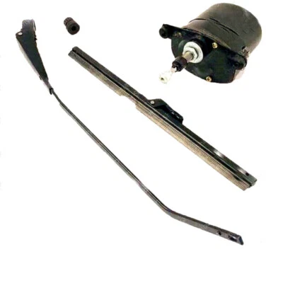 Windshield Wiper Motor kit universal 12 volt Fits Willys jeep CJ2A CJ3A CJ3B CJ5 - Image 1 of 4