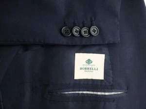 Luigi Borrelli Blazer 54R/44R Excellent Condition Suit Jacket Mohair - Picture 1 of 5