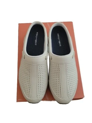 Easy Spirit Travelport 67 Mules туфли размер 6,5 широкий белый новый - Изображение 1 из 2