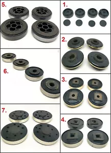 Assorted Universal Plastic Feets Stand for AV Receiver Amplifier Audio Equipment - Picture 1 of 8