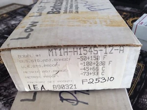 BARKSDALE TEMPERATURE SWITCH MT1H-H154S-12-A NIB OUTDOOR RAINPROOF - Picture 1 of 4