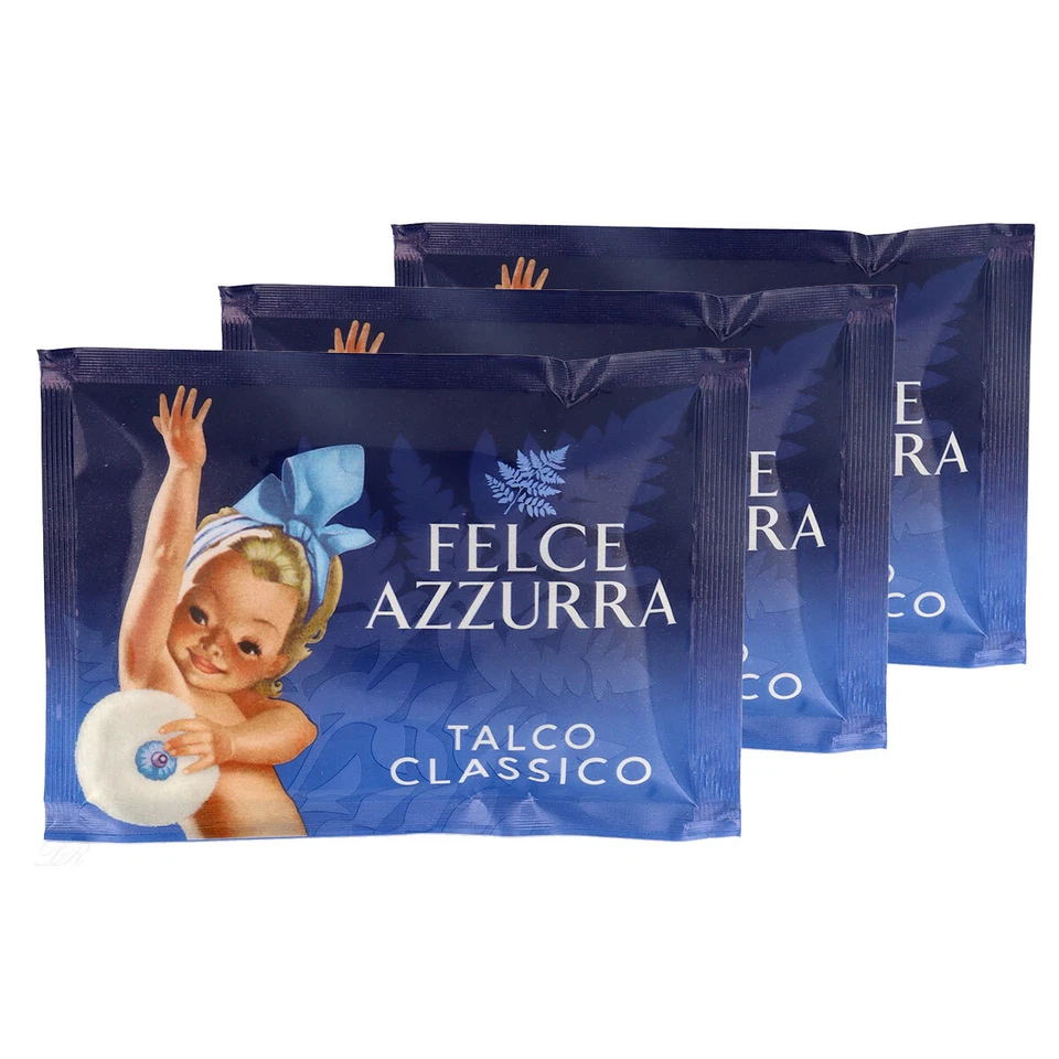 Paglieri Felce AZZURRA Körperpuder Talkum 100g Nachfüllbeutel