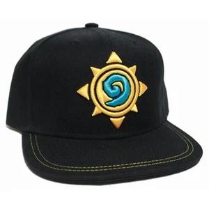 Hearthstone - Premium Flat Base Cap - Rose Logo (Schwarz) (One Size) - Picture 1 of 2