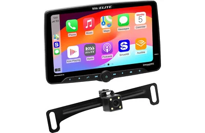 BOSS BE10ACP.XC 1-DIN 10.1" Receiver Apple Carplay/Android Auto SiriusXM Camera - Image 1 of 4