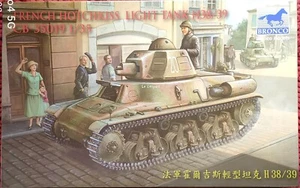 Bronco models 1/35 WWII French Hotchkiss Light Tank H38/H39 - Picture 1 of 3