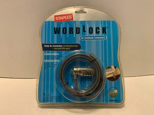 Staples WordLock for Notebook Computers - Word Lock 602270 Mounting Plate - Afbeelding 1 van 5