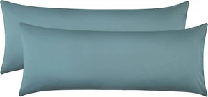 2 Pcs Body Pillow Covers, 20" X 54" Body Pillow Cases, 100% Brushed Microfiber B - Picture 1 of 12