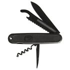 Couteau utilitaire allemand ancien style noir - couteau scout multi-outils Sturm - NEUF